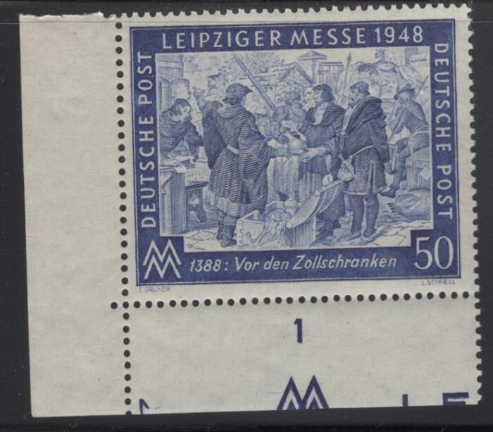 Germany Scott#: 582 var Michel#: 967 P #1 ** F/VF