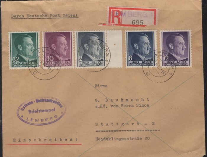 Dienstpost Osten Lemberg VF