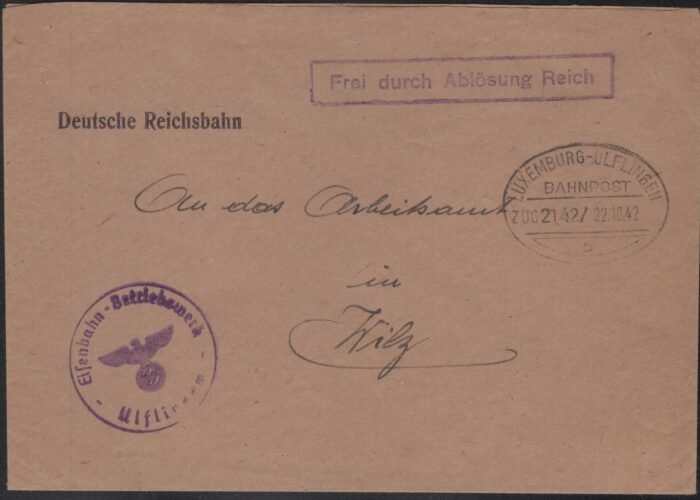 Deutsche Dienstpost Bohmen/Mahren official cover Fine