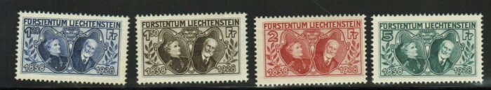 Liechtenstein: Scott#: 86-9 Michel#: ** F/ VF