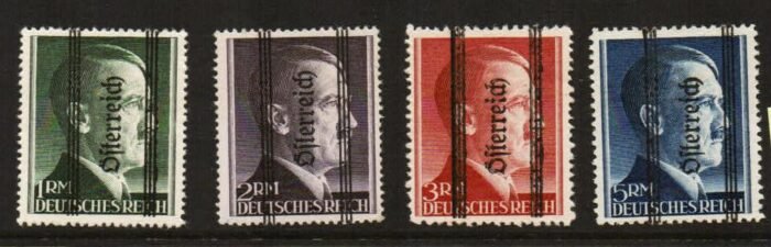 Austria: Scott#: 428-431 MI 693IIA - 696 II** VF