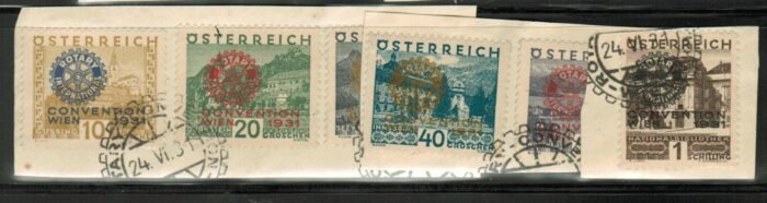 Austria    Scott#: C54-60 Michel#: ** F/VF