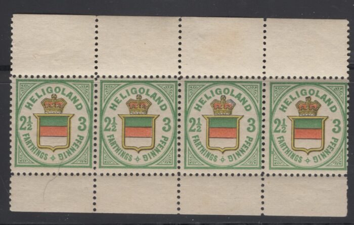 Heligoland Scott#: 20 Michel#: ** F/VF horizontal pair