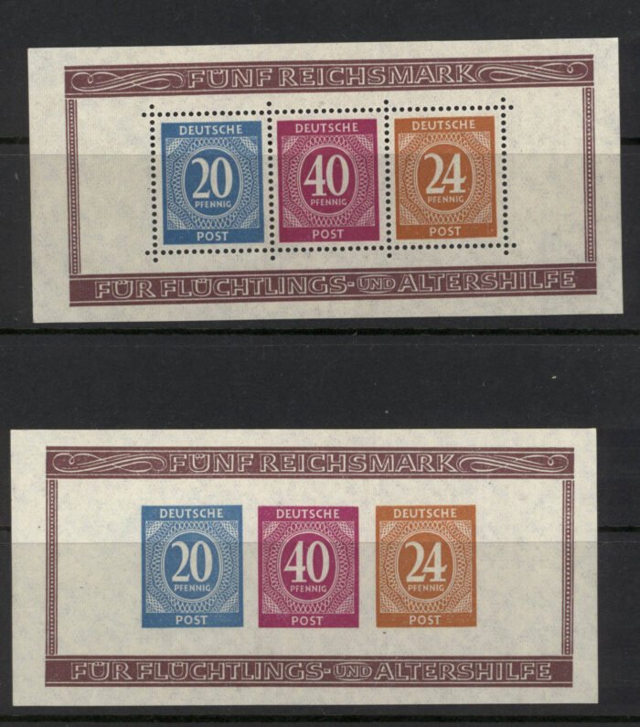 Germany Scott#: B294-5 Michel#: ** VF SS