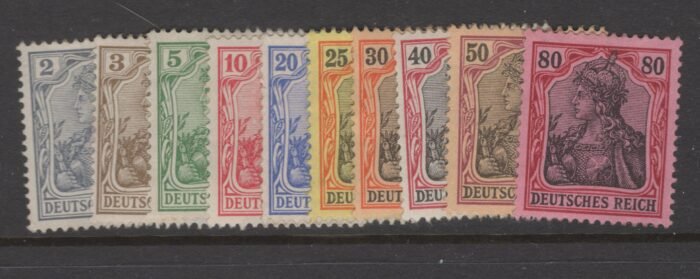 Germany Scott#: 65C-74 Michel#: ** VF expertized