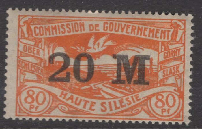 Upper Silesia Scott#: 47 Michel#: 43b ** F/VF