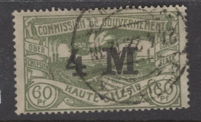 Upper Silesia Scott#: 45 Michel#: 41b U F/VF