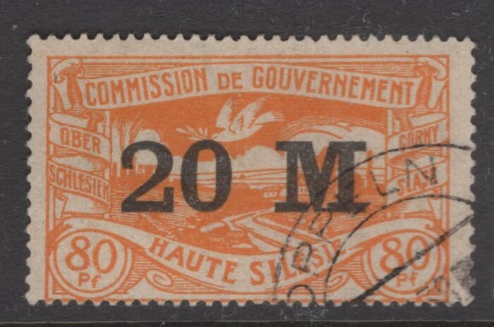 Upper Silesia Scott#: 47 Michel#: 43b U F/VF