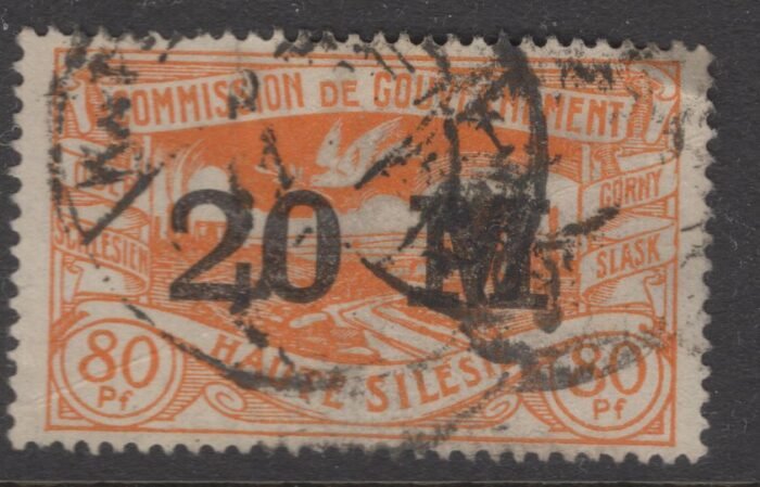 Upper Silesia Scott#: 47 Michel#: 43b U F/VF
