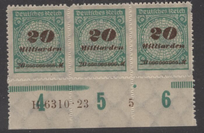 Germany Scott#: 308 MI 329B H 6310.23 ** VF