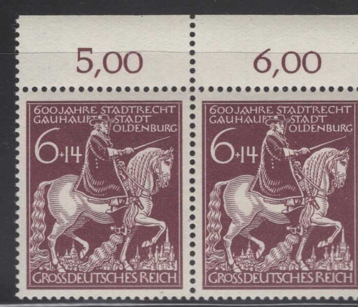 Germany Scott#: B290var Michel#: 907 PF III ** VF ex