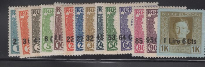 Italy Scott#: N20-32 Michel#: I - XIV ** F/VF