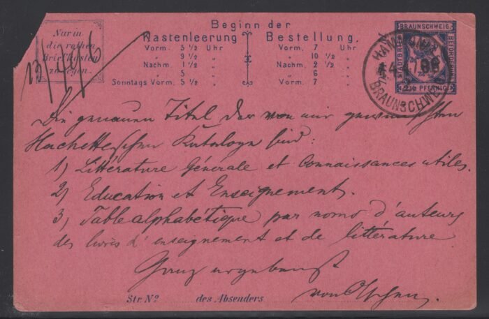 Braunschweig P15 clipped corner VG