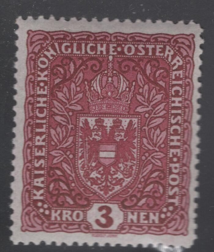 Austria: Scott#: 161 var MI 201 II** VF