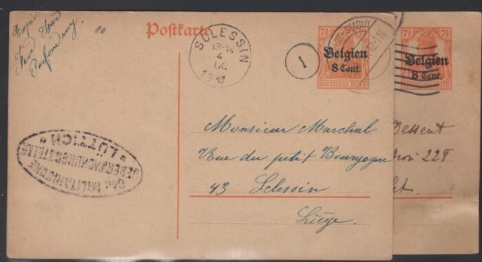 Belgium MI 10 I,II U F/VF