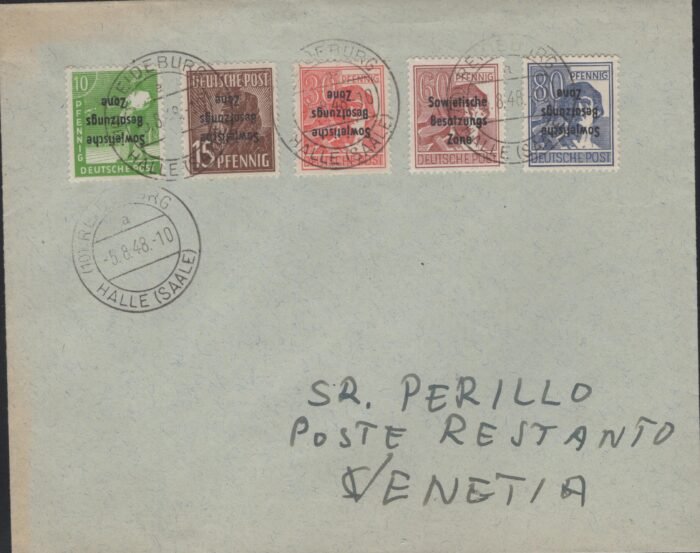 DDR MI 185k, 196 on registered cover VF