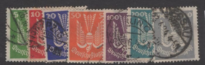 Germany Scott#: C27-34 Michel#: U F/VF