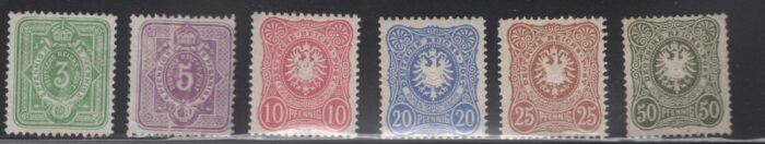 Germany Scott#: 37-42 Michel#: ** F/VF