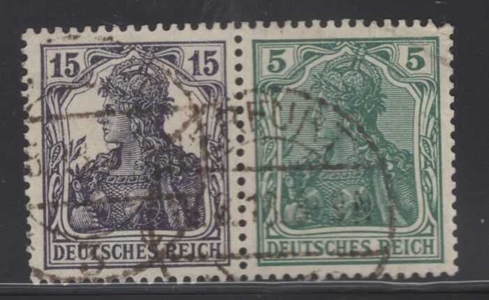 Deutsches Reich W9ab U VF