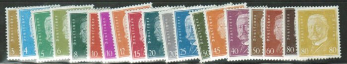 Germany Scott#: 366-384 ** VF