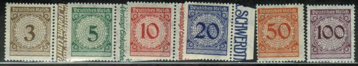 Germany Scott#: 323-8 Michel#: ** VF
