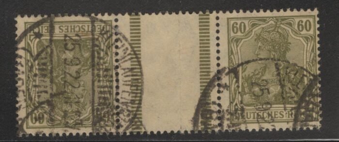 Deutsches Reich KZ7 U F/VF