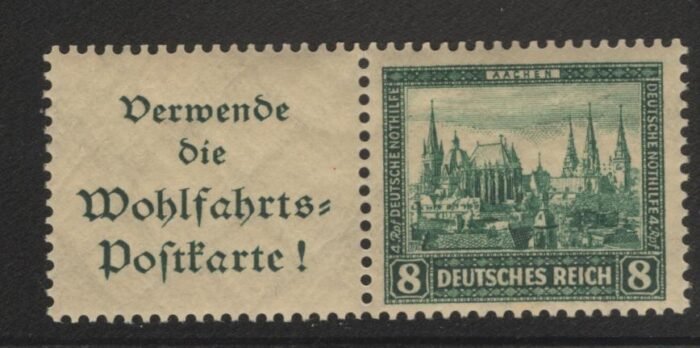 Deutsches Reich W38 ** F/VF