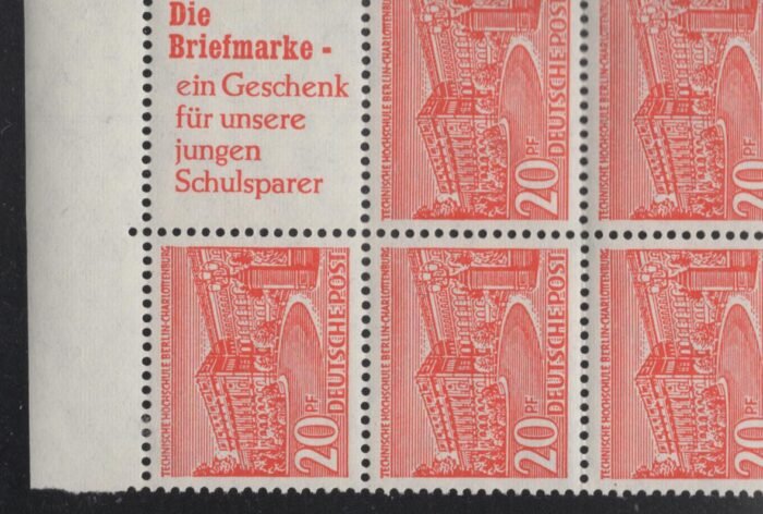 Berlin Michel#: HB5 ** F/VF booklet pane