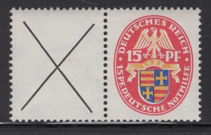 Deutsches Reich W31** ex F/VF