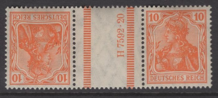 Deutsches Reich KZ1 ** F/VF