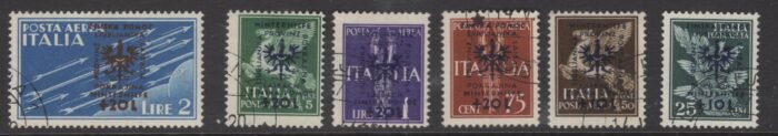 Yugoslavia Scott#: NB15-20 Michel#: 39-44 U VF expertized