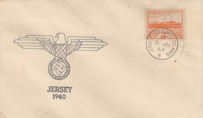 Jersey MI 6 on First day Cover VF