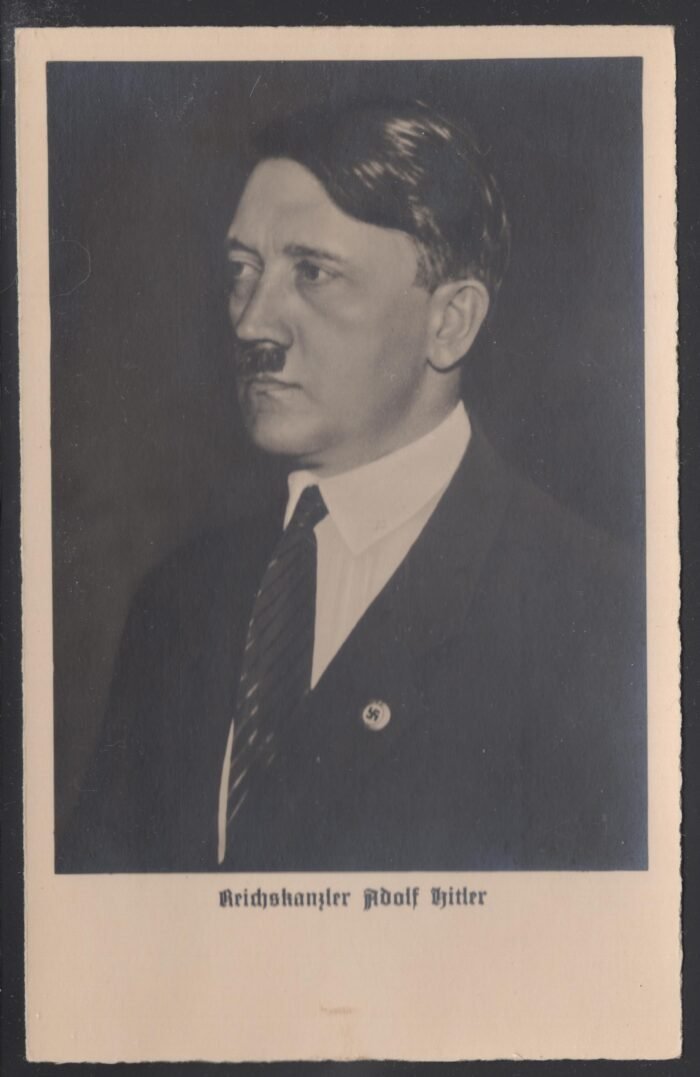 Germany Post Card Third Reich early Hitler fotocard - as Reich Chanceller mint VF