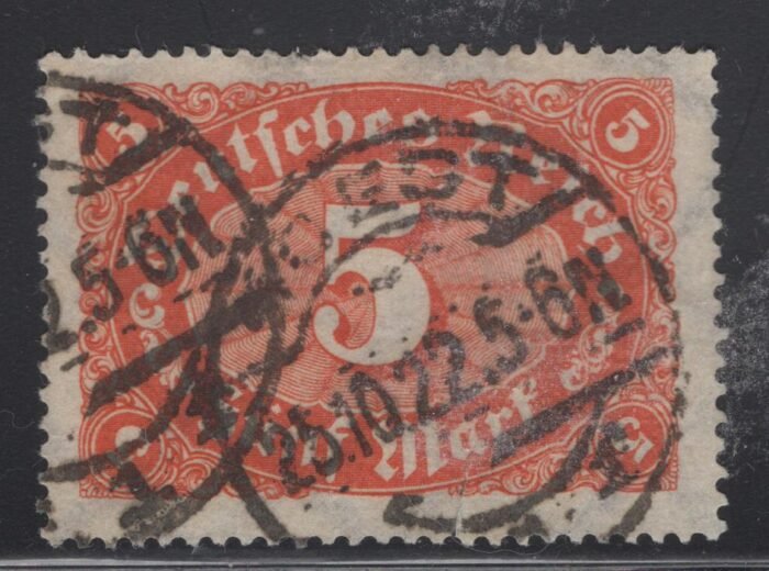 Germany Scott#: 194 variety Michel#: 194c U F/VF expertized