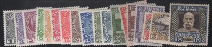 Austria: Scott#: 110a-27 Michel#: * VF