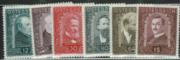 Austria: Scott# B100-5 Michel#: ** VF