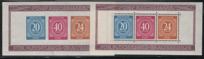 Germany Scott#: B294-5 Michel#: ** VF SS