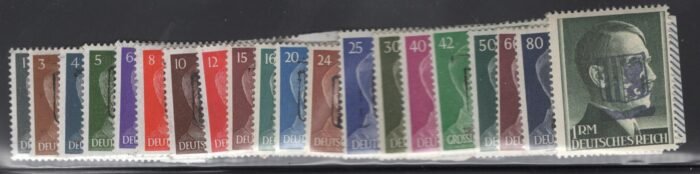 Germany Post WWII Locals Sachen Chemnitz 4 *1 - 20 8 expertized   F/VF