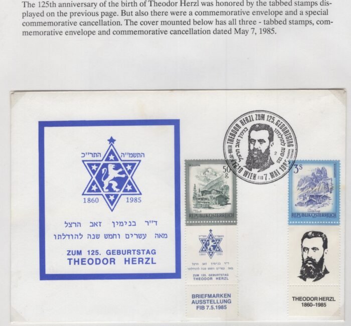 Austria Advertising Labels/ Part III Judaica