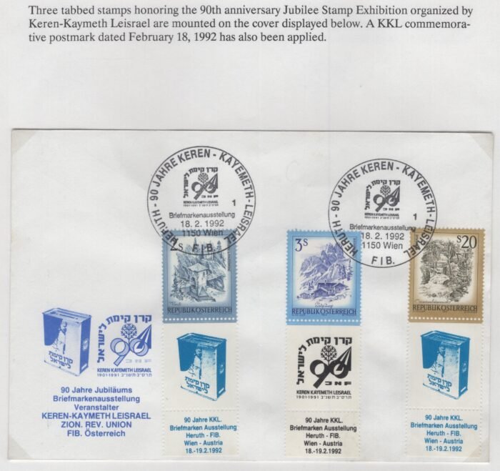 Austria Advertising Labels/ Part III Judaica