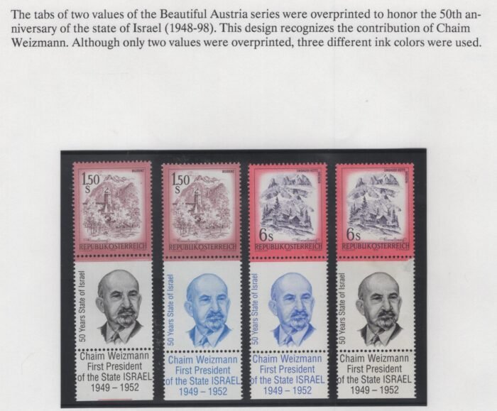 Austria Advertising Labels/ Part III Judaica
