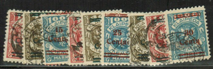 Memel Scott#: N106-14 Michel#: U F/VF