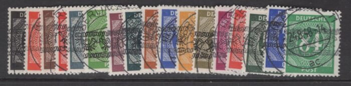 Germany Scott#: 585A-93 Michel#: U F/VF