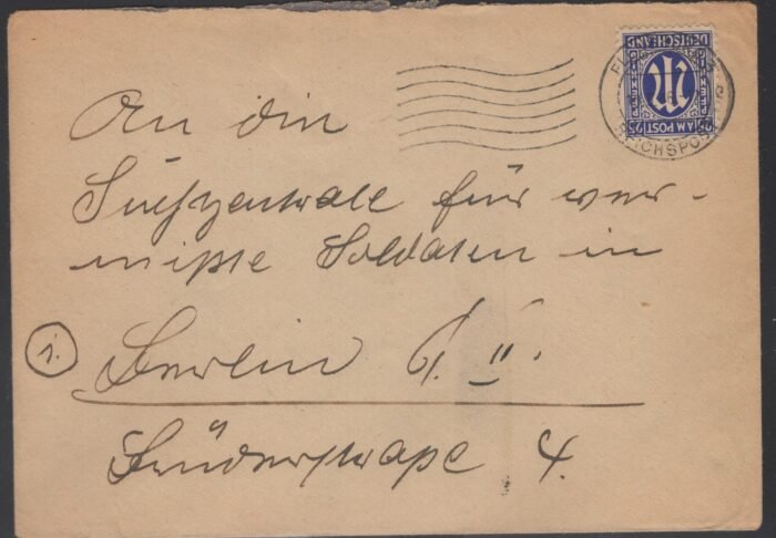 Germany allied Zone Michel 927   cover 30 447 British censorship VF