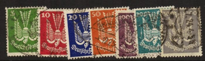 Germany Scott#: C20-26 Michel#: U F/VF