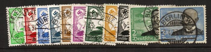 Germany Scott#: C46-56 Michel#: U F/VF