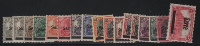 Saar Scottt 1-17 ** F/VF