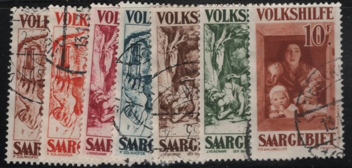 Saar Scott#: B23-9 Michel#: U VF