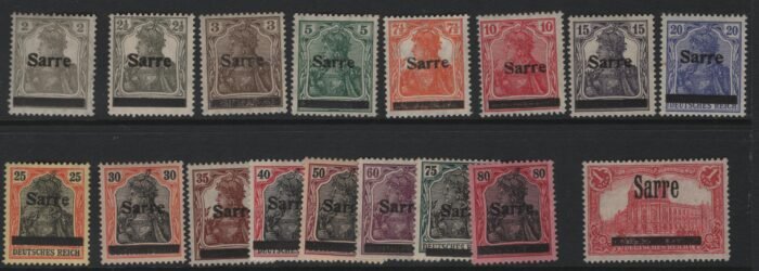 Saar Scottt 1-17 *  F/VF