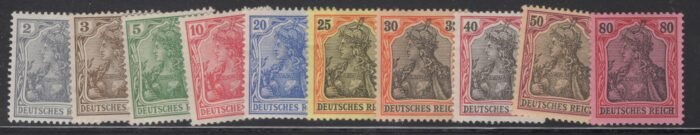 Germany Scott#: 65C-74 Michel#: ** VF